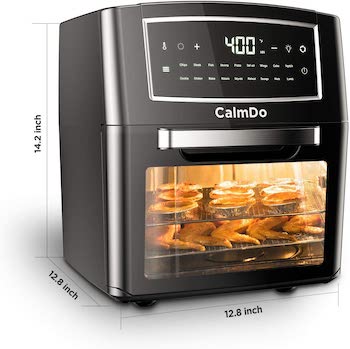 CalmDo Smallest Toaster Oven Air Fryer Review