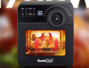 Geek Chef Compact Airfryer Toaster Oven Review