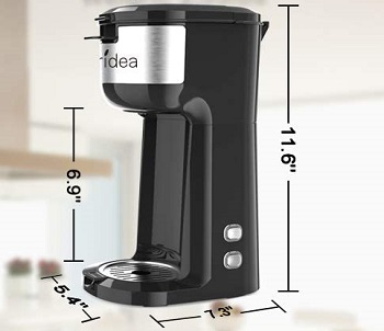 Gloridea Single Serve K Cup Coffee Maker Review
