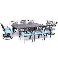 Hanover Dining Set 10 Seater Rundown