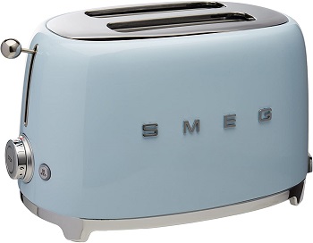 Smeg TSF01 Blue 2-Slice Toaster
