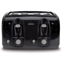 Sunbeam 4-Slice Black Toaster Rundown
