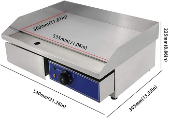 Taimiko Commercial Electric Griddle Review