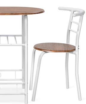 Best Choice Products 3 Piece Small Table Set