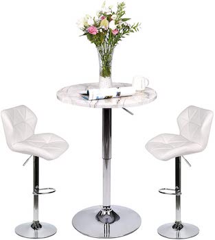 Best Modern 3-Piece Round Dining Set