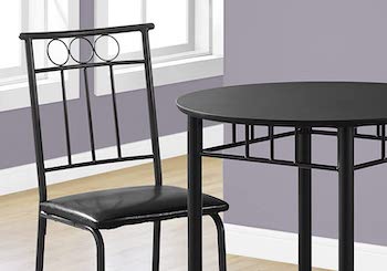 Best Small Black 3-Piece Dining Set