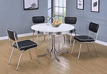 Bowery Hill 42'' Round Retro Table