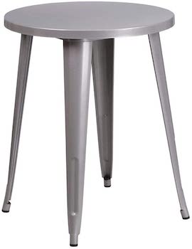 Flash Furniture Metal Table 24 Inch