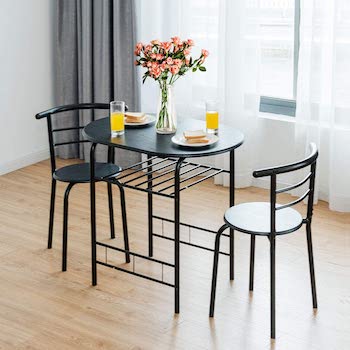 Giantex Compact Table 2 Chairs