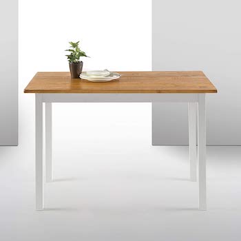 Zinus Becky Farmhouse Wood Table