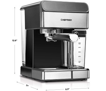 Chefman 6-in-1 Espresso Latte Maker