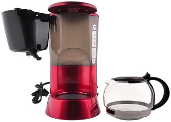 Best Home Red 4 Cup Coffee Maker