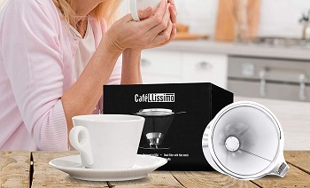 Cafellissimo Pour Over Coffee Dripper