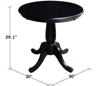 International Concepts Ped Table
