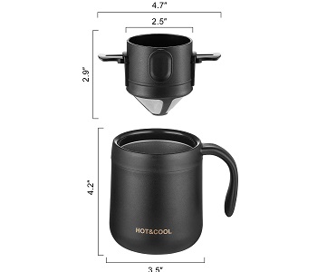 Oneisall Pour Over Coffee Filter