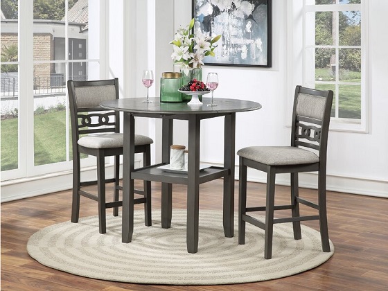 42 Inch Round Extendable Dining Tables, 42 Inch Round Table And Chairs