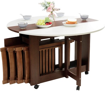 Best 48 Inch Dining Table With Leaf