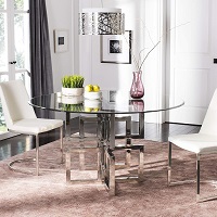 Best Modern 42 Inch Round Glass Dining Table Rundown