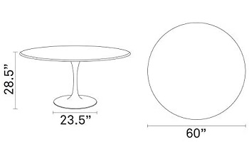 Best Modern 5 Seater Round Dining Table