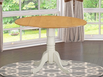 Best Pedestal 42 Inch Round Extendable Dining Table
