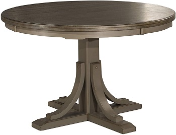 Best Pedestal 48 Inch Round Dining Table Set