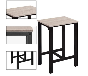 Goujxcy Kitchen Dining Table Set