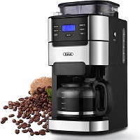 Best 10 Cup Programmable Coffee Maker With Grinder Rundown