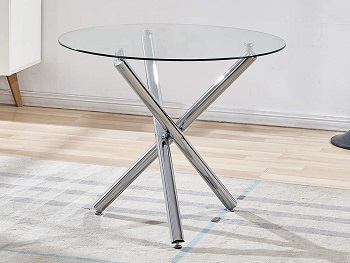 Best Modern 5 Piece Glass Dining Table Set