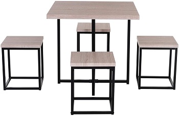 Best Of Best 5 Piece Square Dining Set