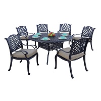 Best Patio 6 Seat Round Dining Table And Chairs Rundown