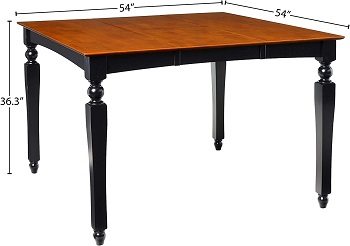 E.W.F. Dining Table With Butterfly Leaf