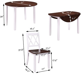 XRESLUCO Dining Table Set