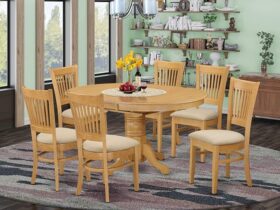 Best Round Dining Table Set For 6 With Leaf