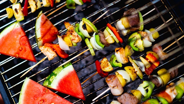 Healthy & Nutritious Snacks Ideal For Late Summer Days - Grilled Watermelon