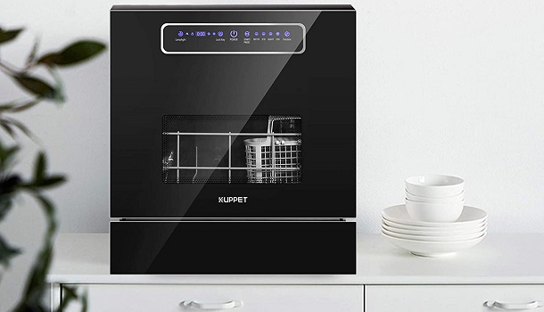 Classic Dishwasher Designed For Countertop