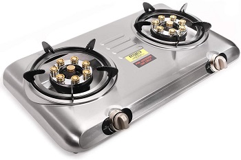 Barton 95551 Gas Cooktop Double Burner