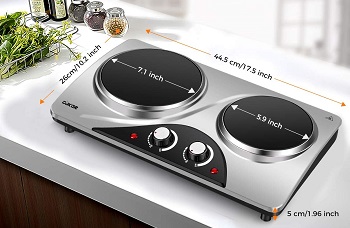 Best Infrared Double Burner Hot Plate