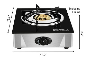 Camplux TC01GB Single Burner Designed Model