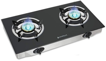 Camplux TC02GB Gas Stove Double Burner