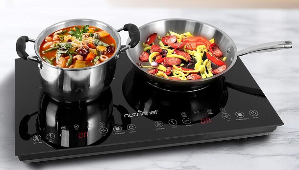 Portable Electric Double Burner