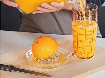Best Orange Antique Juicer Glass