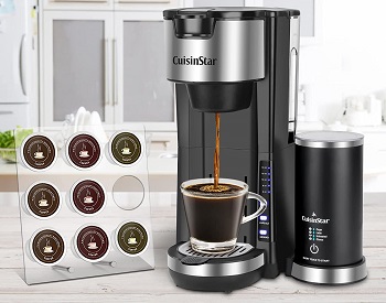 Best For Travel K Cup Coffee Maker With Frother