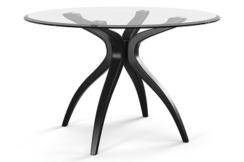 Best Glass Round Black Dining Table For 6