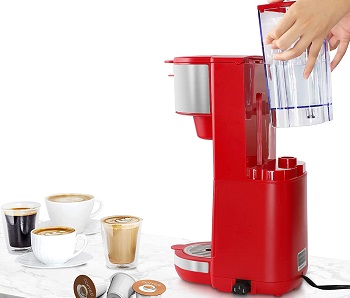 Sincreative Coffee Maker With Frother