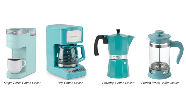 Different Types Of Turquoise Coffee Makers