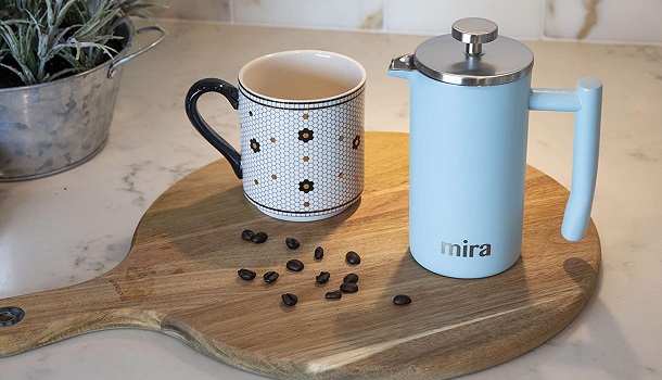 MIRA French Press Coffee Maker