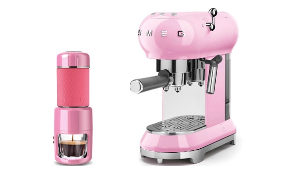 Pink Espresso Machine Sizes