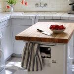 Dishwasher With A Butcher Block Top