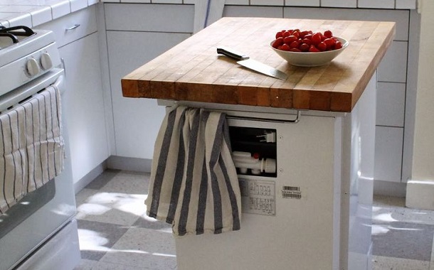 Dishwasher With Butcher Block