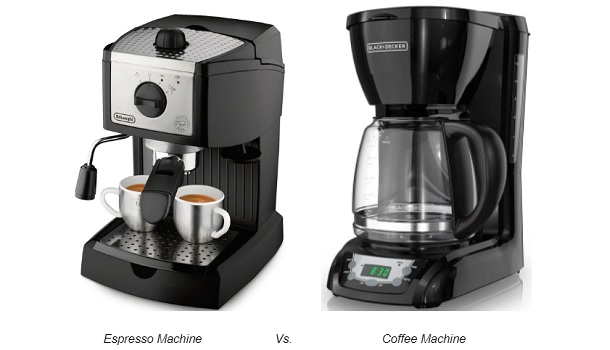 Espresso Machine Vs Coffee Machine